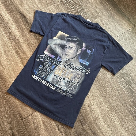 Justin Bieber Believe Tour Shirt Size Small 2013 Graphic Pop Music - Picture 5 of 5